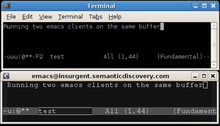 Emacs Multi-TTY